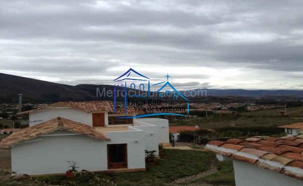 vista hacia el pueblo desde la terraza