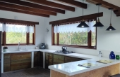 mesón  y peninsula cocina